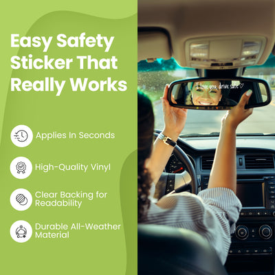 StaySafe Safety Reminder Sticker